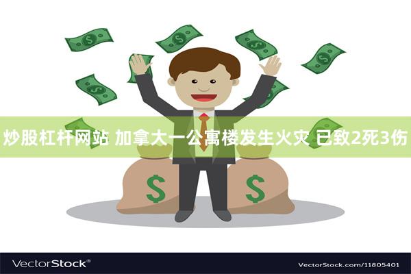 炒股杠杆网站 加拿大一公寓楼发生火灾 已致2死3伤